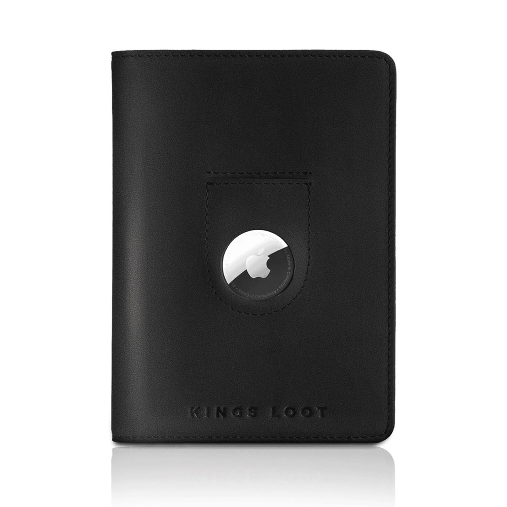 Kings Loot Black Leather Passport Wallet
Excellent Condition